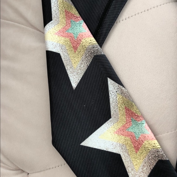 Terez metallic stars leggings xs - Picture 3 of 10